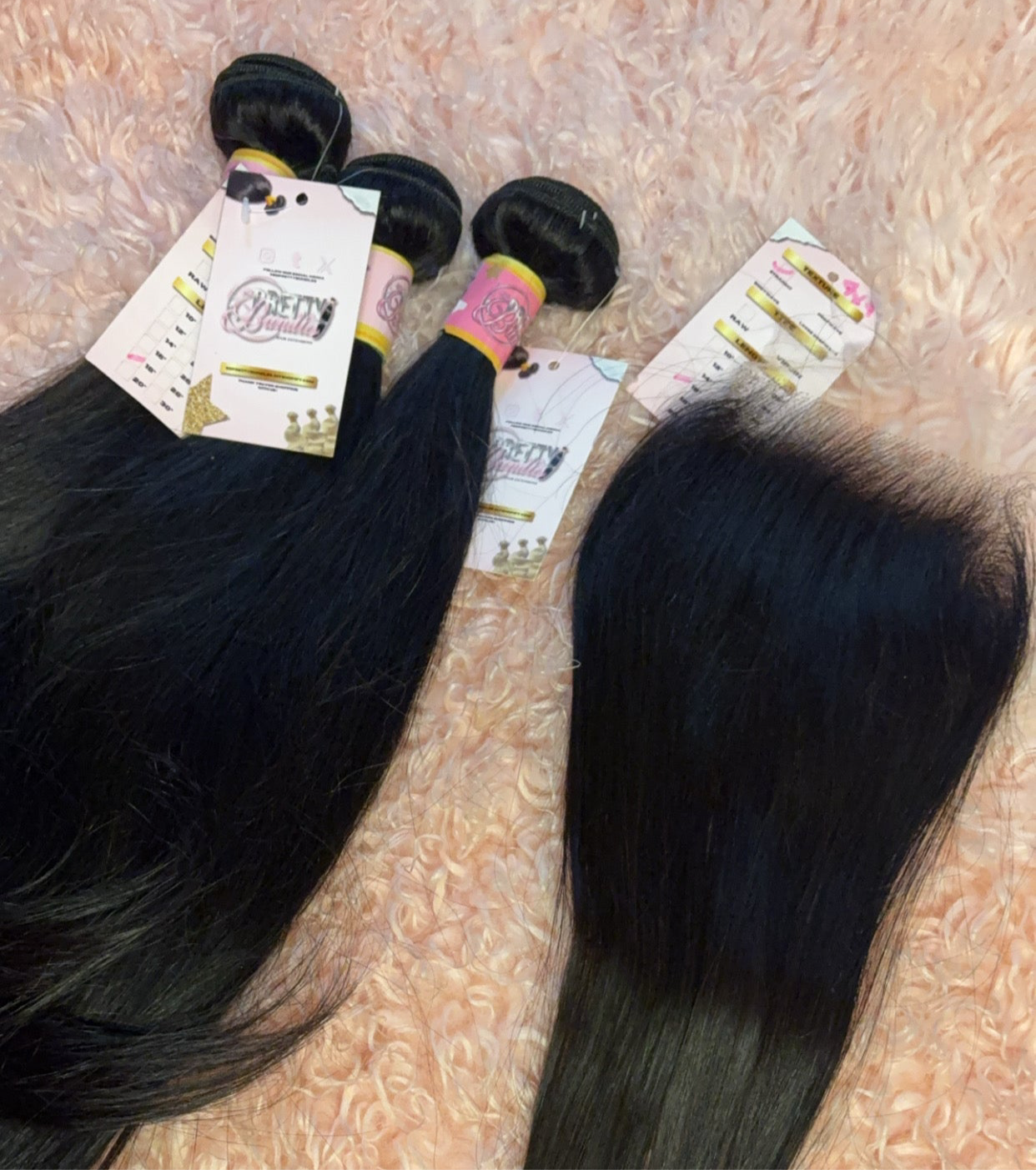 3 BUNDLES & HD CLOSURE